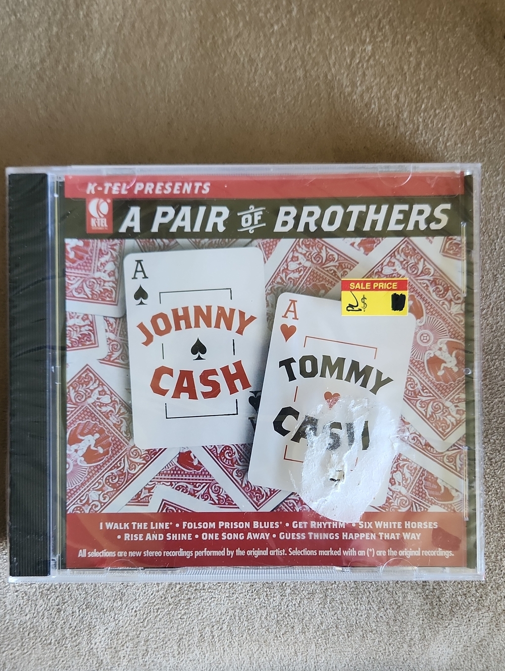 Johnny Cash & Tommy Cash New CD - A Pair of Brothers -
